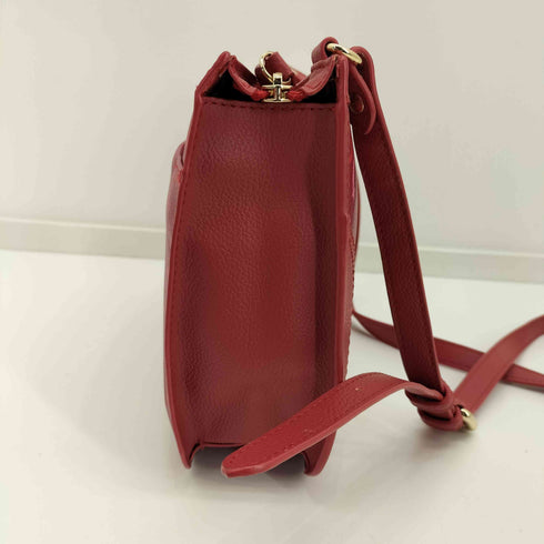 アナスイ ANNA SUI PVCレザー 星型スタッズ ショルダーバッグ レディース