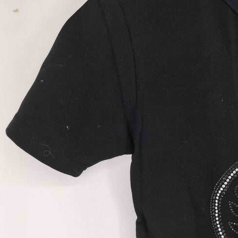 USLIALIS スカルスタッズクルーネックTシャツ レディース JPN:L