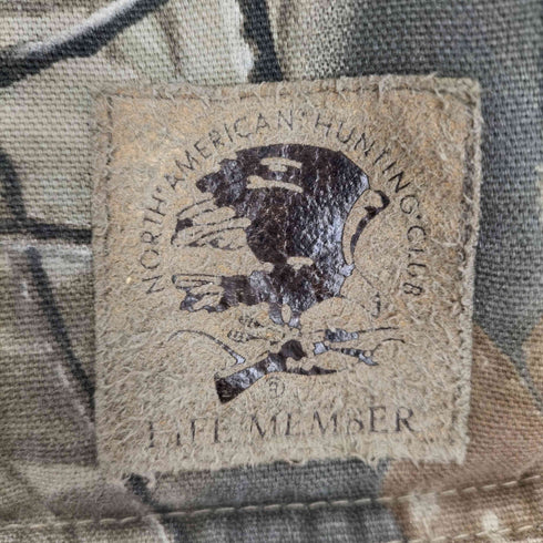 NORTH AMERICAN HUNTING CLUB リアルツリーカモ リバーシブル中綿ベスト レスキューオレンジ メンズ