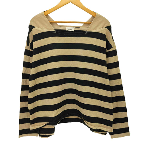 AUTOMILLS}BAGGY BOAT L/S TEE COTTON BORDER JERSEY メンズ JPN:2