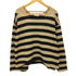 AUTOMILLS}BAGGY BOAT L/S TEE COTTON BORDER JERSEY メンズ JPN:2