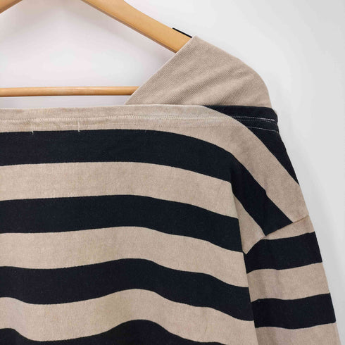 AUTOMILLS}BAGGY BOAT L/S TEE COTTON BORDER JERSEY メンズ JPN:2