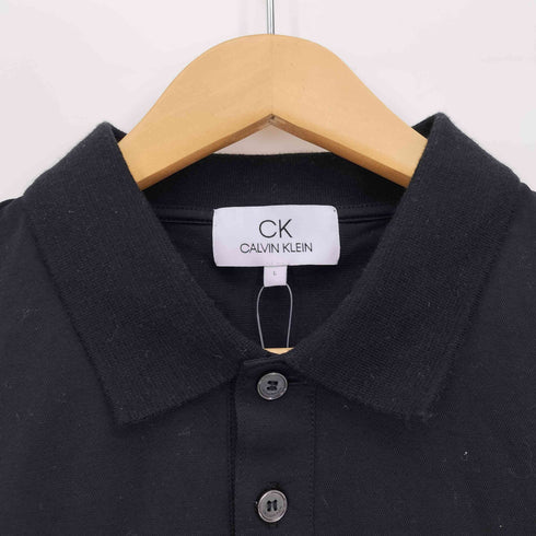 シーケーカルバンクライン ck Calvin Klein シースルー切り返し ポロシャツ メンズ import:L