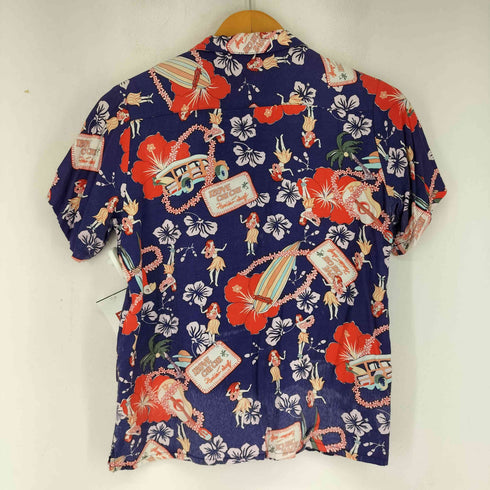 feel uneasy have アロハシャツ レディース M