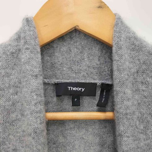 セオリー theory ボタンレス カシミヤカーディガン レディース P
