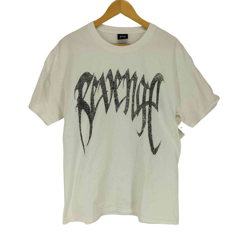 リベンジ REVENGE ロゴプリントTシャツ メンズ L