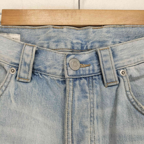 ザラ ZARA ワイドデニムクロップドパンツ メンズ 32