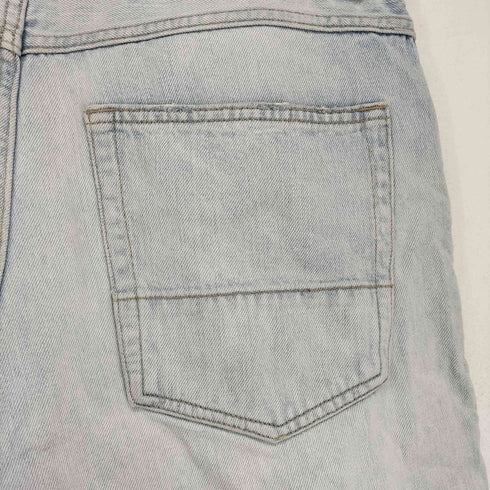 ザラ ZARA ワイドデニムクロップドパンツ メンズ 32