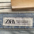ザラ ZARA ワイドデニムクロップドパンツ メンズ 32