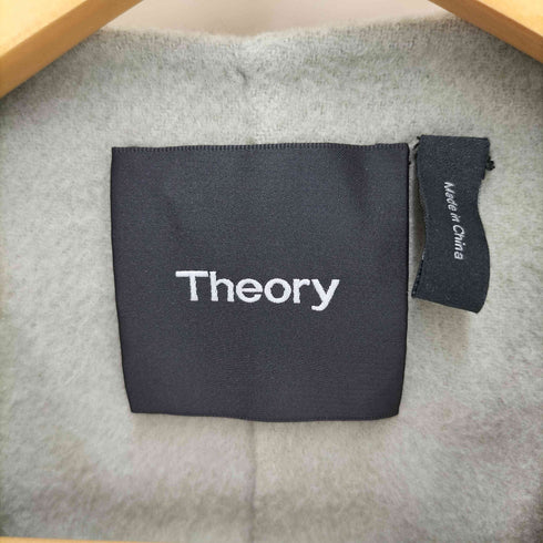 セオリー theory ウールカシミヤ Clean robe coat in Double-Face レディース M