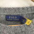 ポロラルフローレン POLO RALPH LAUREN カシミヤ混 ポニー刺繍 クルーネックケーブルニット レディース M