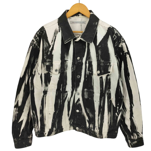 ジョンローレンスサリバン JOHN LAWRENCE SULLIVAN 21AW WRINKLE PRINT DENIM JACKET メンズ JPN:48