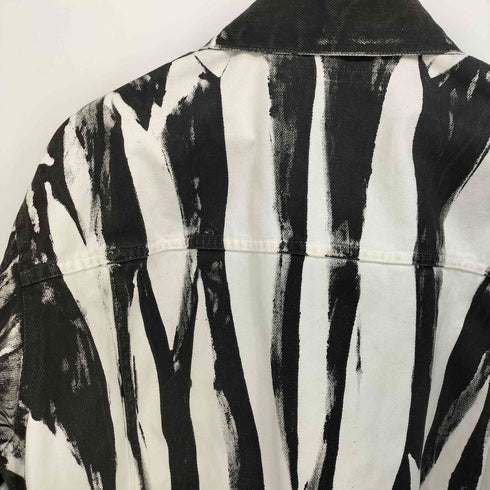 ジョンローレンスサリバン JOHN LAWRENCE SULLIVAN 21AW WRINKLE PRINT DENIM JACKET メンズ JPN:48
