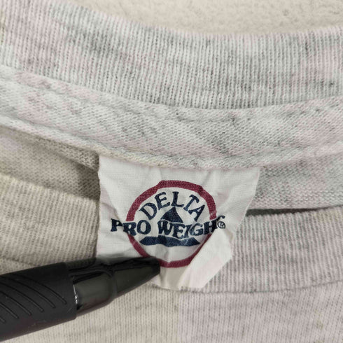 デルタ DELTA IDEA RANCH フィッシャーマンプリント クルーネックTシャツ メンズ import:XL