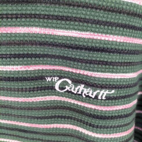 カーハートワークインプログレス Carhartt WIP Seth Waffle L/S Tee メンズ import:XS