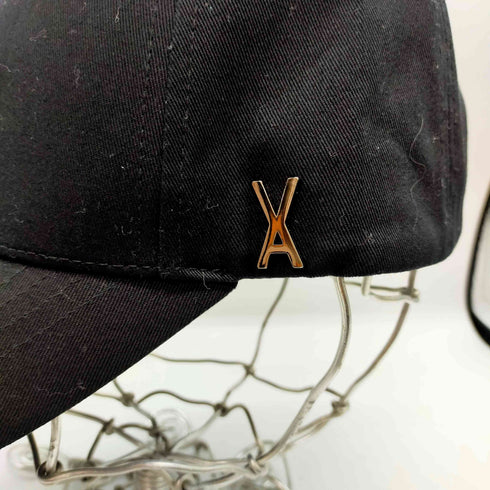 バザール VARZAR Stud logo over fit ball cap レディース
