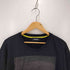ディーゼル DIESEL ブラック デニム パッチ 切替 S/S スウェット メンズ import:M