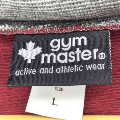 ジムマスター gym master スウェット ロングテール ジップ パーカー メンズ import:L