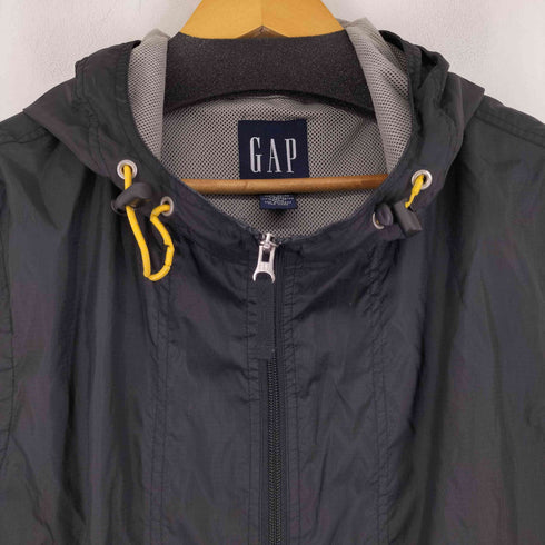 ギャップ Gap 00s OLD リップストップフーディーベスト メンズ JPN:L