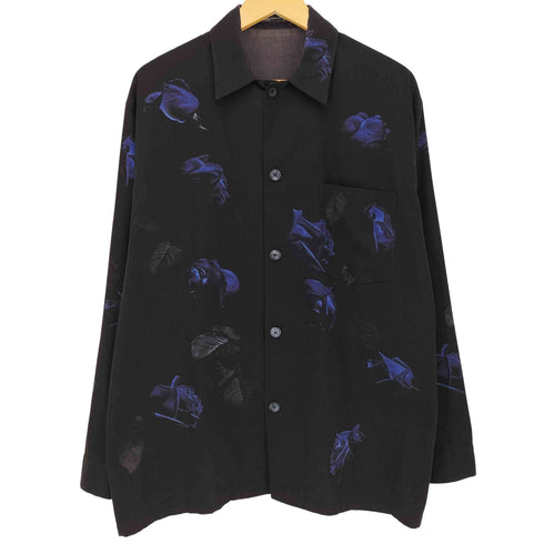 ラッドミュージシャン LAD MUSICIAN 18AW DECHINE STANDARD SHIRT INKJET ROSE PHOTO メンズ 46