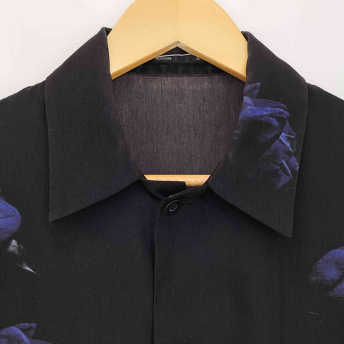 ラッドミュージシャン LAD MUSICIAN 18AW DECHINE STANDARD SHIRT INKJET ROSE PHOTO メンズ 46