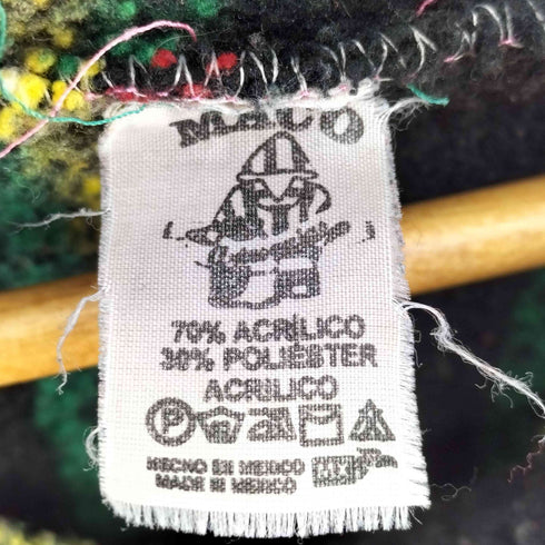 MACO メキシコ製 ストライプ メキシカンパーカー メンズ