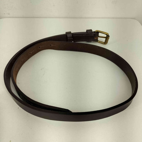 REAL HARNESS レザーナローベルト メンズ