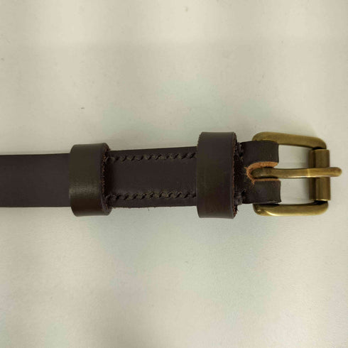 REAL HARNESS レザーナローベルト メンズ