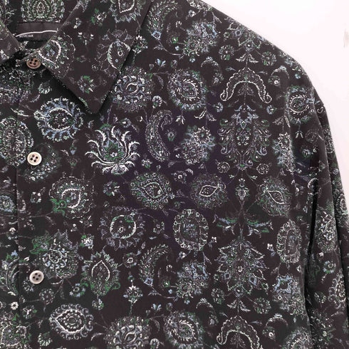 ラッドミュージシャン LAD MUSICIAN 20SS DECHINE INKJET PAISLEY LONG SLEEVE SHIRT メンズ 46