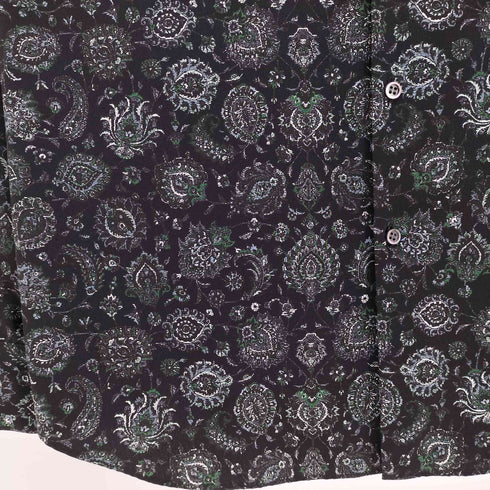 ラッドミュージシャン LAD MUSICIAN 20SS DECHINE INKJET PAISLEY LONG SLEEVE SHIRT メンズ 46