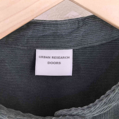 アーバンリサーチドアーズ URBAN RESEARCH DOORS UR TECH コーデュロイシャツワンピース レディース JPN:S