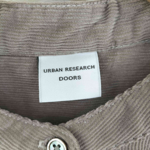アーバンリサーチドアーズ URBAN RESEARCH DOORS UR TECH コーデュロイシャツワンピース レディース JPN:S