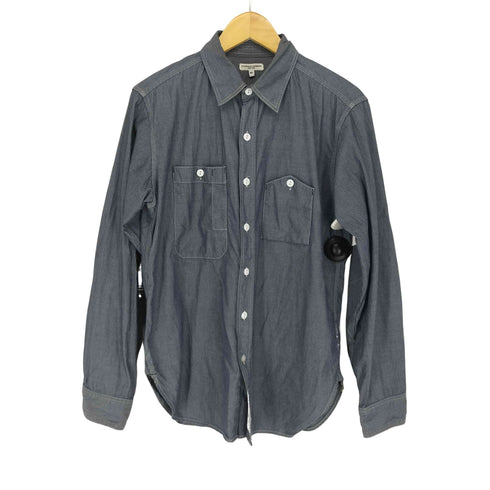 エンジニアードガーメンツ Engineered Garments ヒッコリー柄デザインポケットシャツ メンズ JPN:M