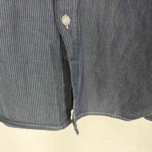 エンジニアードガーメンツ Engineered Garments ヒッコリー柄デザインポケットシャツ メンズ JPN:M