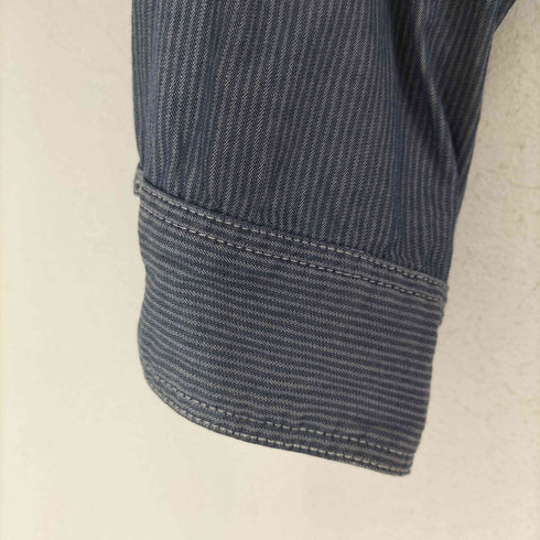 エンジニアードガーメンツ Engineered Garments ヒッコリー柄デザインポケットシャツ メンズ JPN:M
