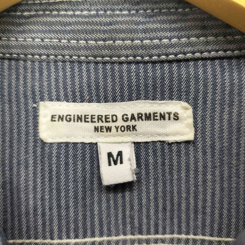 エンジニアードガーメンツ Engineered Garments ヒッコリー柄デザインポケットシャツ メンズ JPN:M