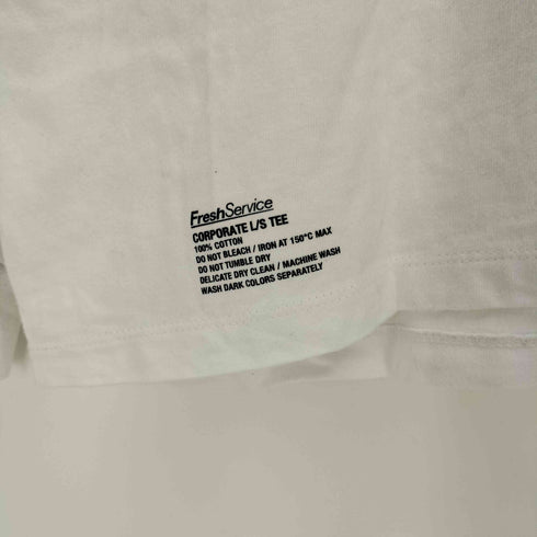 フレッシュサービス Fresh Service CORPORATE L/S TEE メンズ JPN:M