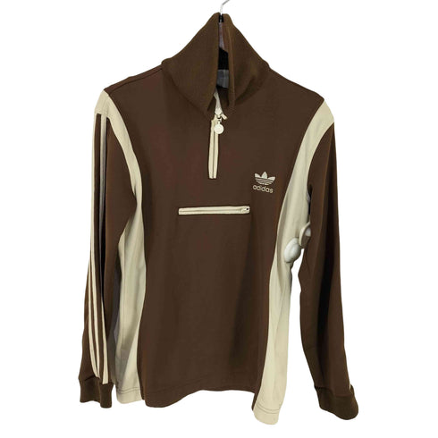 アディダス adidas トレフォイル ハーフジップ トラックジャケット メンズ import:S