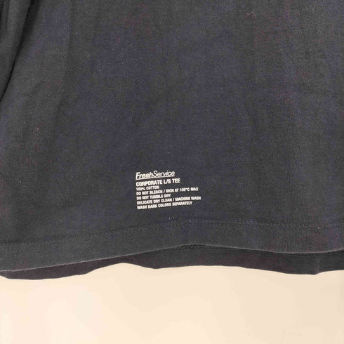 フレッシュサービス Fresh Service CORPORATE L/S TEE メンズ JPN:L