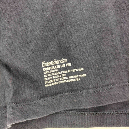 フレッシュサービス Fresh Service CORPORATE L/S TEE メンズ JPN:L