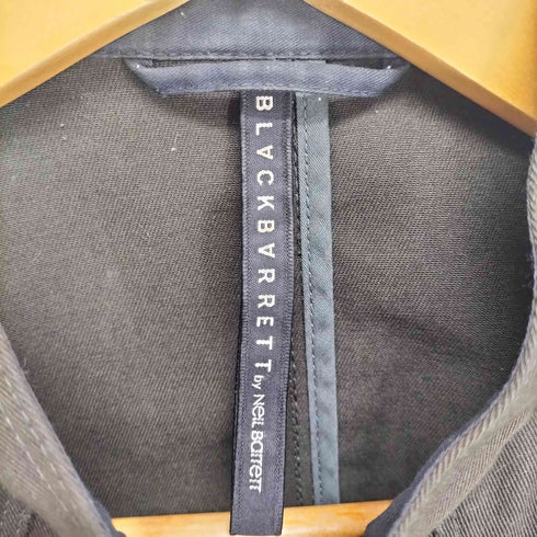 ブラックバレットバイニールバレット BLACKBARRETT by neil barrett エポレット付ポリコットンライダースジャケット メンズ JPN:2