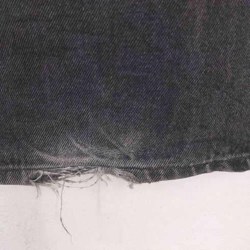 リーバイス Levis 505 REGULAR FIT STRAIGHT LEG オレンジタブ ブラックデニム メンズ 36/30