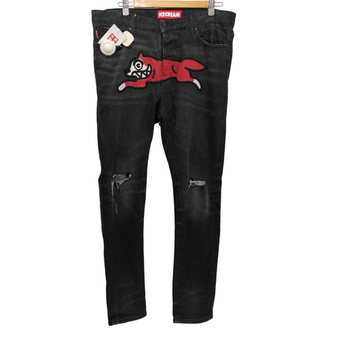 アイスクリーム ICE CREAM Running Dog Blueberry Haze Black Jeans メンズ FR:36-38