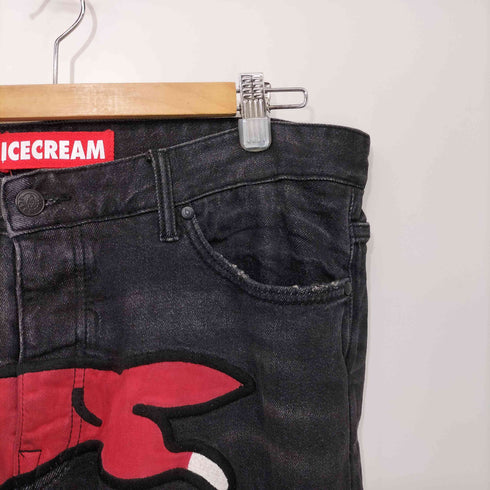 アイスクリーム ICE CREAM Running Dog Blueberry Haze Black Jeans メンズ FR:36-38