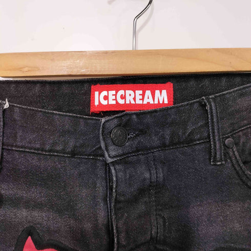 アイスクリーム ICE CREAM Running Dog Blueberry Haze Black Jeans メンズ FR:36-38