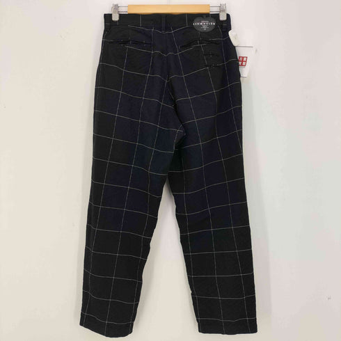 シャリーフ SHAREEF WINDOWPANE WIDE PANTS メンズ JPN:2