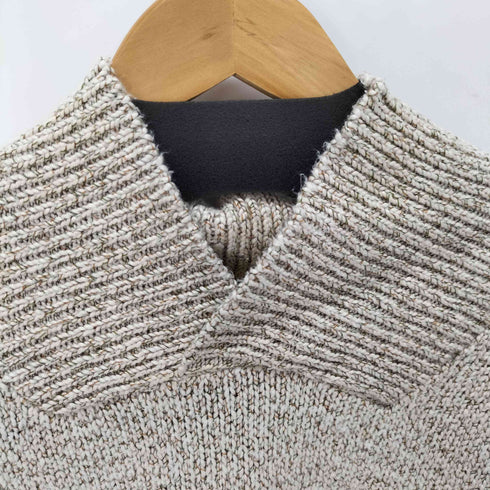 コールドウォータークリーク Coldwater Creek MADE IN USA ショールカラーコットンニット メンズ import:M