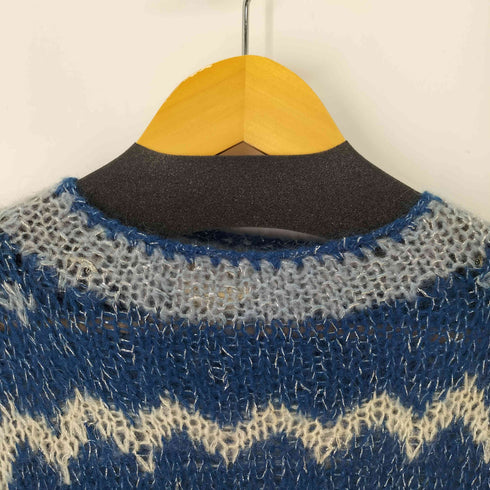 ALPINISTAN MADE IN ITALY モヘア混ラメ入りアクリルニット レディース