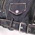 ザラ ZARA フーデッドスタッズライダースジャケット レディース 28