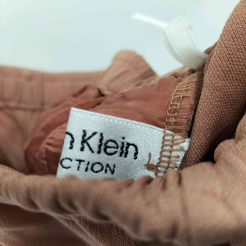カルバンクライン CALVIN KLEIN ワイドストレートイージーパンツ レディース W63